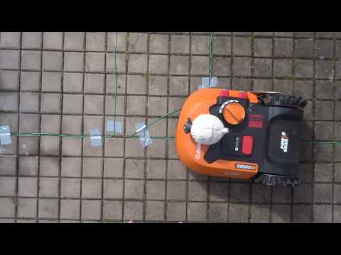 Fahrspur Bertelsen Dreieck mit Landroid M500