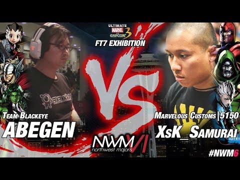 NWM6 Exhibition UMvC3 - BE|ABEGEN (THO-TRO-SHE) vs MC|5150 XsK_Samurai (MAG-DRD-VER)
