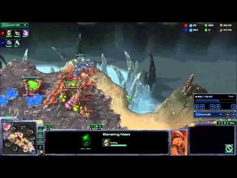 [Empire]Happy(T) Vs  [TL]TLO(Z) Akilon Wastes Starcraft 2 Replay Commentary 2013 Game 4