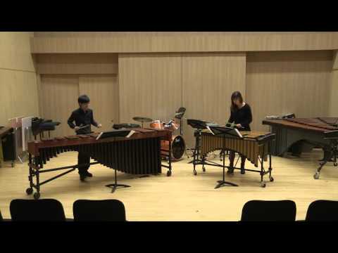HKBU Percussion Ensemble Mini Concert 2015: Losa - Emmanuel Sejourne