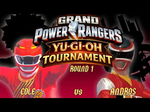 Andros vs Cole | Grand Power Rangers Yu-Gi-Oh Tournament | Round 1