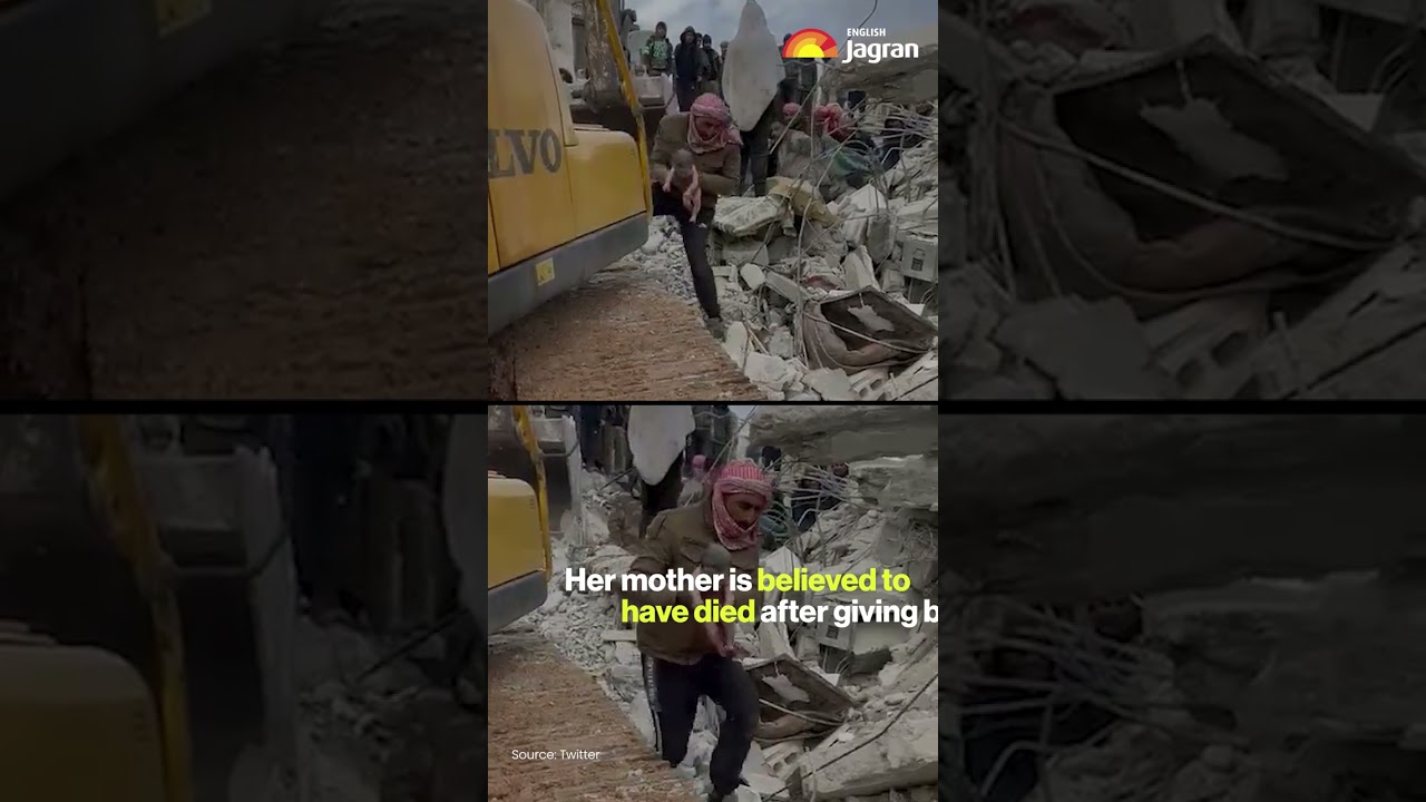 Earthquake Baby Born Under Earthquake Rubble In Syria Mother Did Not Survive Turkey Earthquake