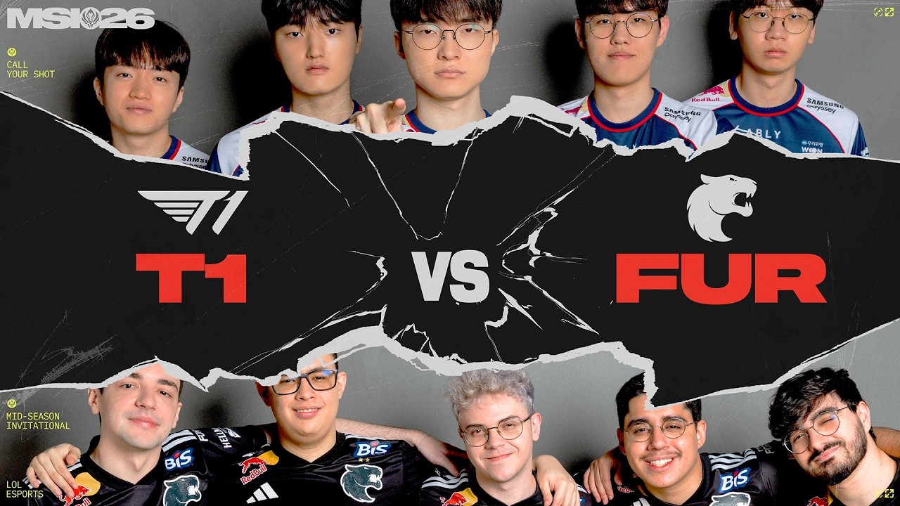 MSI 2026 : T1 balaie FURIA 3-0 et affrontera G2, BLG écrase LYON 3-0 et file en finale du bracket supérieur face à Hanwha Life