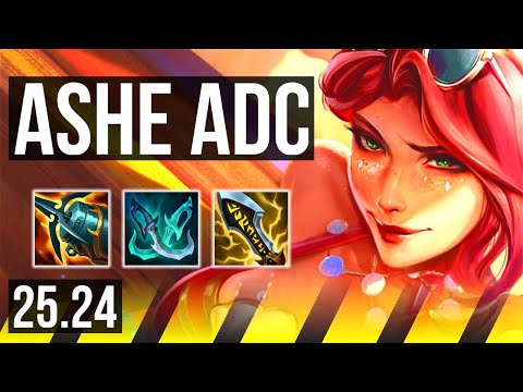 ASHE & Seraphine vs DRAVEN & Karma (ADC) | 37K damage | NA Master | 25.24