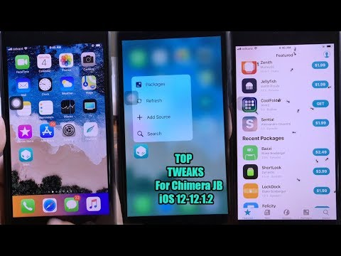 Top NEW Cydia Tweaks For Chimera Jailbreak iOS 12-12.1.2