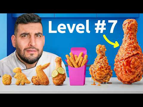 I Tried 7 Levels of Fried Chicken