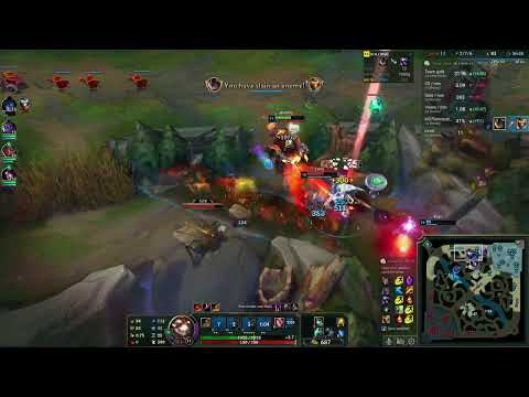 Badlands Rumble Ultimate for Double Kill LoL 13.8