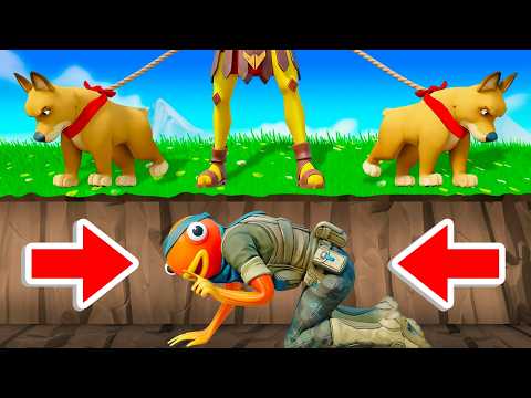 Me INFILTRÉ en un ESCÓNDETE o MEME en FORTNITE! (con ‪‪@ytblast)