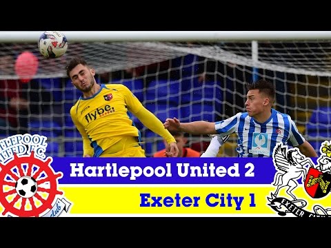 Hartlepool United 2-1 Exeter City (25/4/15) - Sky Bet League 2 Highlights 2014/15