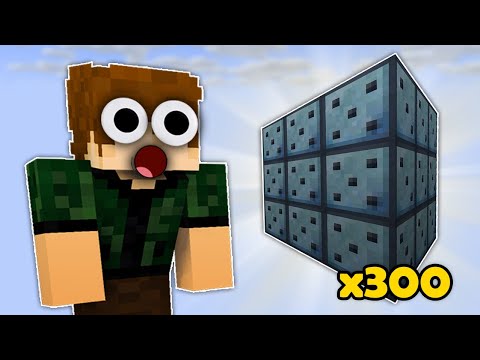 MINECRAFT SKYFACTORY - I OPENED OVER 300 CHANCE CUBES IN A SINGLE VIDEO!!!
