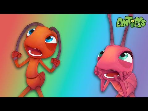 The Smallest Ants Who Ever Lived | Antiks 🐜 | Funny Cartoons for Kids