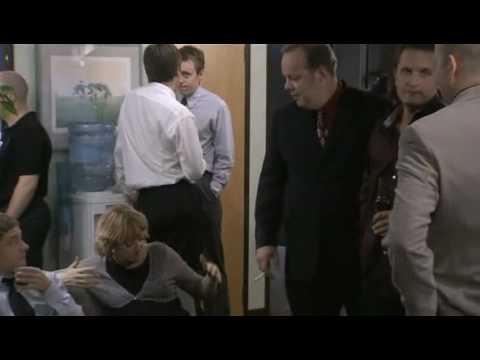 The Office Christmas Party With The Pregenant Woman Not Liking The Smoking