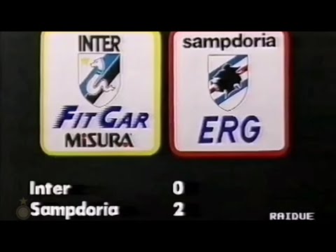 Inter-Sampdoria 0:2, 1990/91 - Domenica Sprint (G. Dossena-Vialli)
