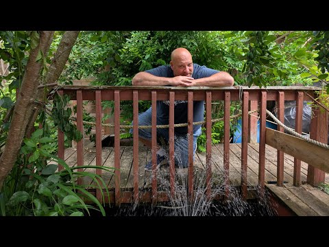 Poposoap Filter Fountain with built in UV has so much filter media!! No Green Water