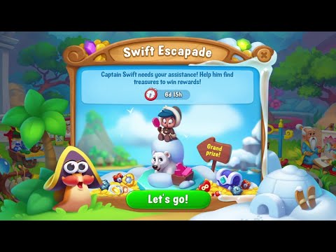 @Fishdom ⛵ Swift Escapade Begin, Level 1