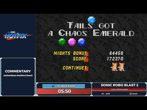 Sonic Robo Blast 2 by CygnusX406 in 40:10 - Sonic and the Shiny Things