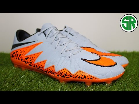 Nike Hypervenom Phinish - Wolf Grey/Orange Edition