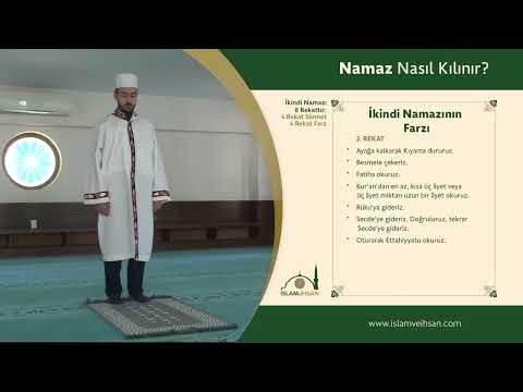 İkindi Namazının Farzı Nasıl Kılınır?