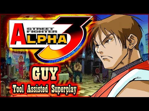 【TAS】STREET FIGHTER ALPHA 3 (PSX) - GUY 🥋