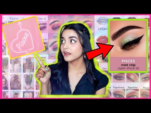 My Zodiac Sign Picks My Makeup and Hairstyle Challenge
