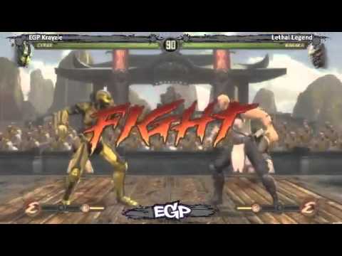 EGP Krayzie (Jade/Cyrax) vs Lethal Legend (Baraka)