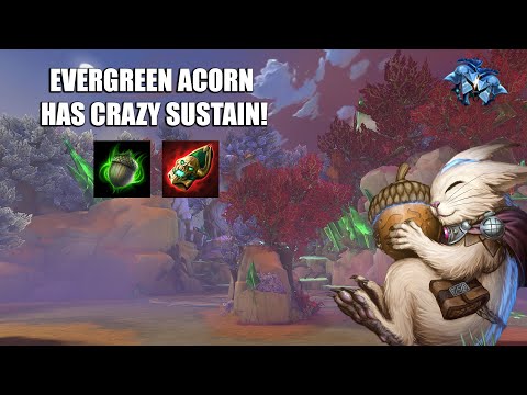 EVERGREEN ACORN GIVES CRAZY SUSTAIN IN DUEL - SMITE pts duels