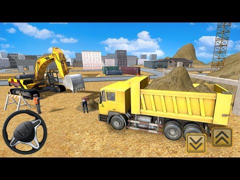 Heavy Excavator Simulator - Dump & Loader Truck Driver 3D - Android Gameplay [HD]