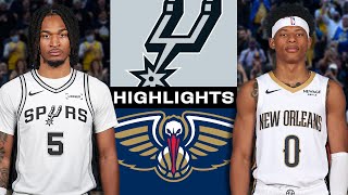 Dylan Harper - San Antonio Spurs - Derik Queen - New Orleans Pelicans