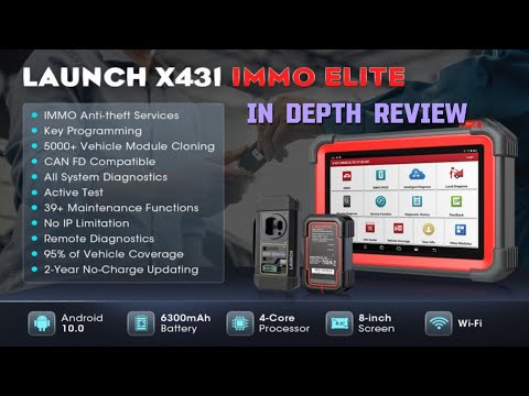LAUNCH X431 IMMO Elite 2024:2024's GAME-CHANGER Key Programmer & Diagnostic Tool ?