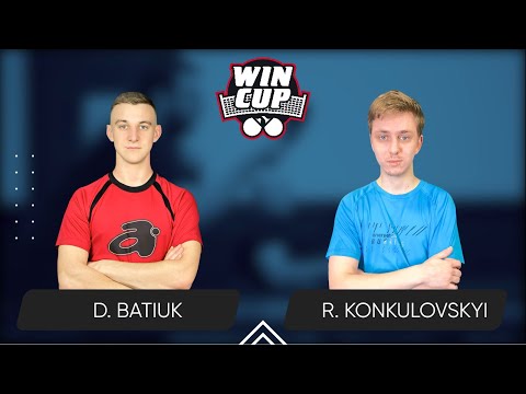 11:00 Dmytro Batiuk - Roman Konkulovskyi 09.09.2025 WINCUP Master. Table 1