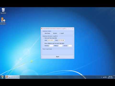 Automatically Shut Down, Reboot or Logoff Computer At Certain Time Software