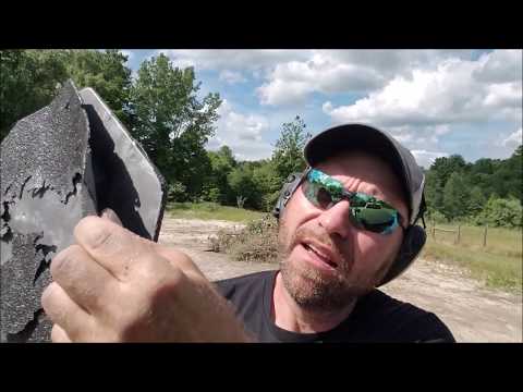 AR500 armor vs 12 gauge  shotgun