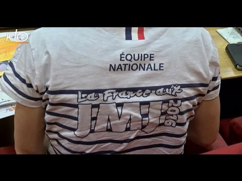 Aux JMJ les Français se reconnaissent à leurs marinières