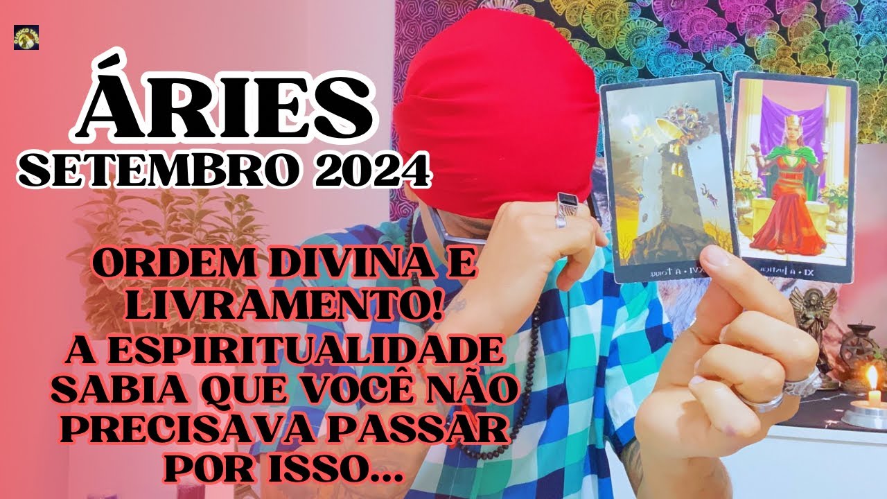 ♈️ÁRIES/SET24☀️ORDEM DIVINA E LIVRAMENTO🔥A ESPIRITUALIDADE SABIA QUE VOCÊ NÃO PRECISAVA PASSAR💜