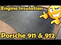 Classic Porsche Deluxe Engine Sound Insulation Tar Boards 911/912 1965 -1989