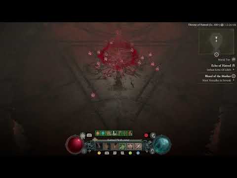Diablo 4 Uber Lilith Kill After Season 2 patch Bone Spear not optimal aspects