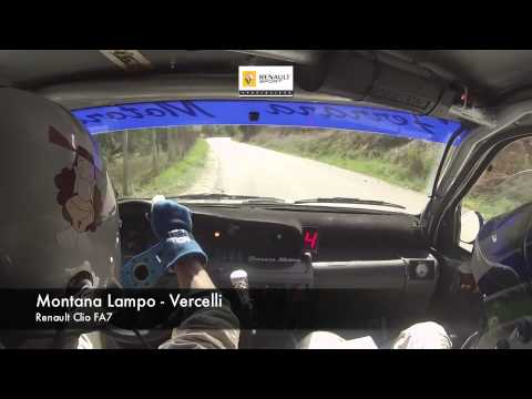 22° fabaria rally montana lampo - vercelli renault clio FA7 PS Aragona
