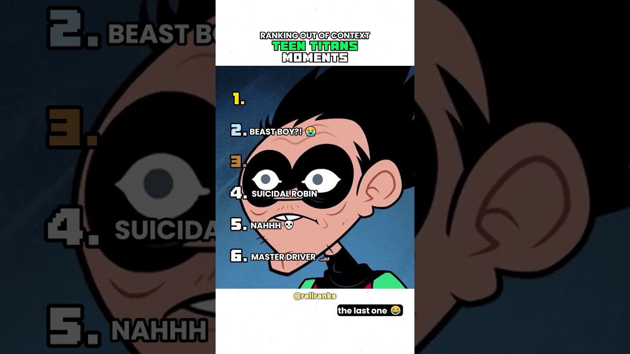 Ranking Teen Titans Go Moments 😭