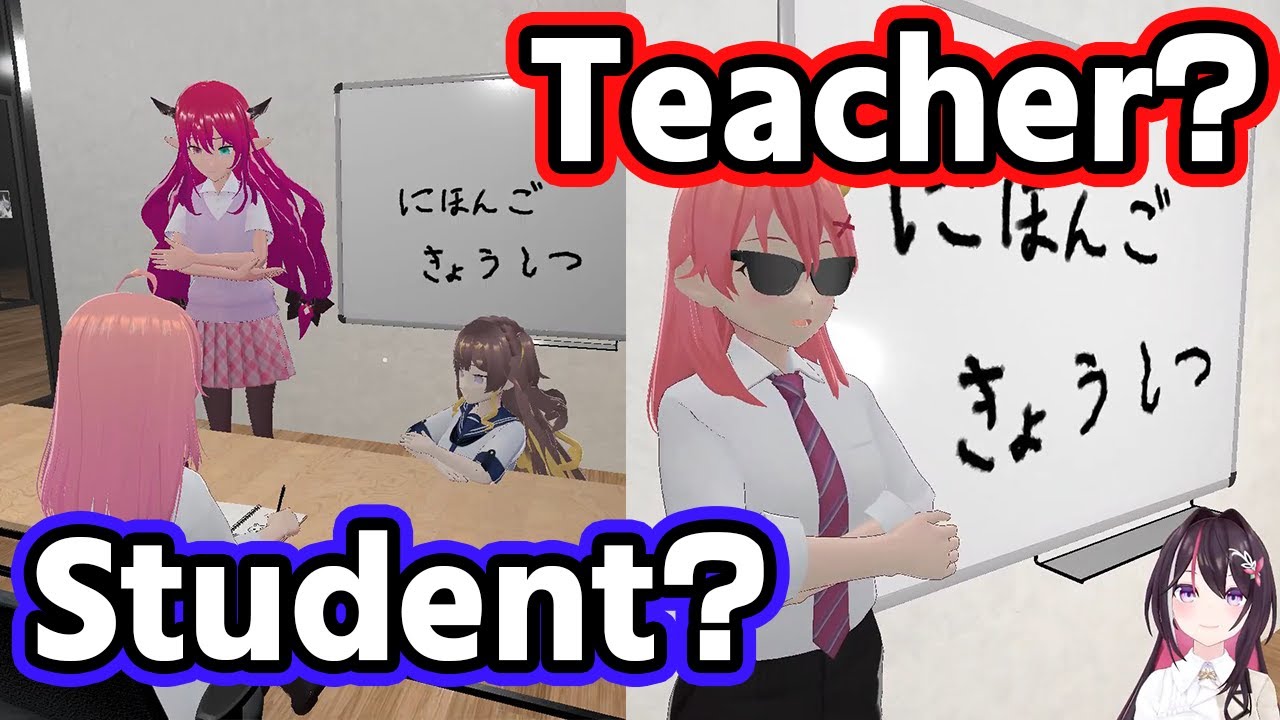 【 holo8 - ホロハチ - 】Is Miko a teacher? A student?【Hololive | Eng Sub】
