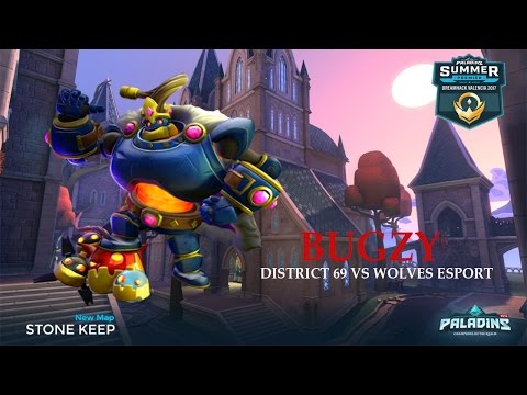 Bugzy BOMB KING POV - Stone Keep | Paladins Summer Qualifiers 2017 Week 1 EU: Semifinals