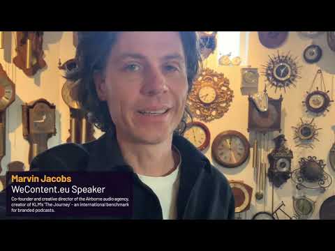 Marvin Jacobs | Award-winning content creator | Podcast expert | Creator of KLM's 'The Journey'