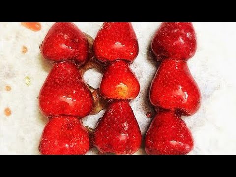Candy Strawberry Recipe | Candy Fruit Tanghulu | Strawberry Tanghulu | Mini Chef