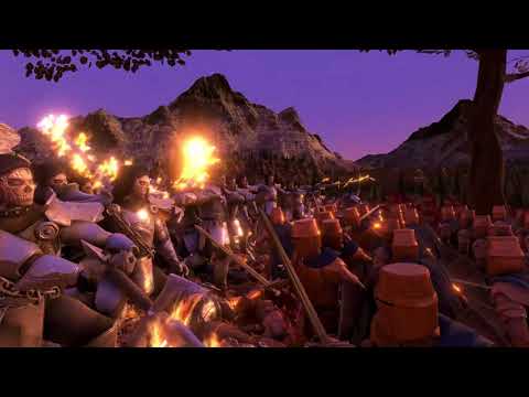 10,000 zombie army Attack on the castle|Ultimate Epic Battle Simulator