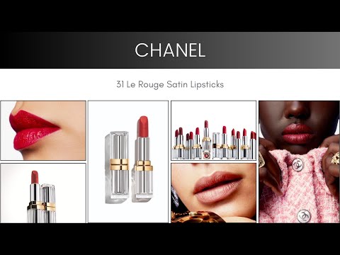 CHANEL 31 Le Rouge Satin Lipsticks