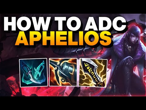 Phantom Dancer Aphelios deals INSANE damage - Aphelios ADC Gameplay