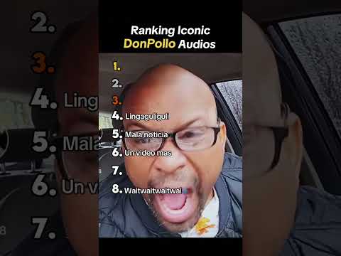 Ranking Iconic Don Pollo Audios