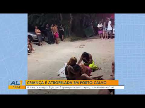 Menina de 2 anos morre atropelada por motorista embriagado em Porto Calvo - 12/01/2026