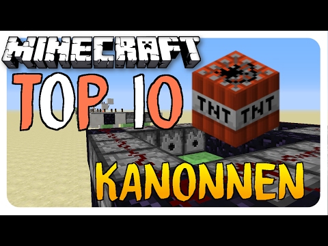 TOP 10 TNT KANONNEN! - Minecraft