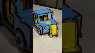 Дитячий дерев'яний 3D конструктор "Вантажівка"