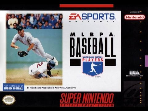 MLBPA Baseball Super Nintendo
